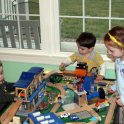 Jacob's New Train Table